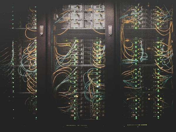 Enterprise data center server racks highlighting the need for cost-effective 1000BASE-SX SFP transceivers and third-party optical modules to reduce procurement friction